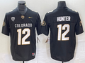 Men's Colorado Buffaloes Travis Hunter Black Player Jersey