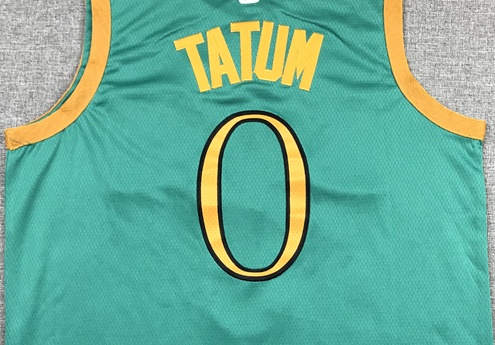 Men's Boston Celtics Jayson Tatum NBA Green Swingman Player Jersey