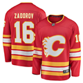 Men's Calgary Flames Nikita Zadorov Red Home Breakaway Player Jersey