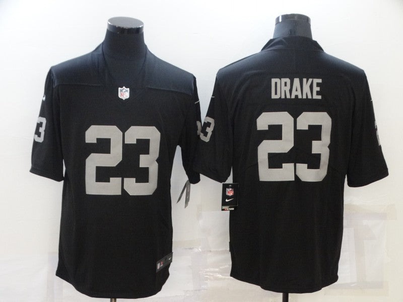 Men's Las Vegas Raiders Kenyan Drake Black Game Jersey