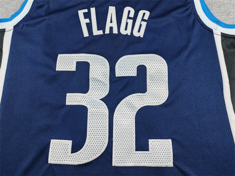 Men's Dallas Mavericks Cooper Flagg Navy 2025 NBA Draft First Round Pick Swingman Jersey - Statement Edition