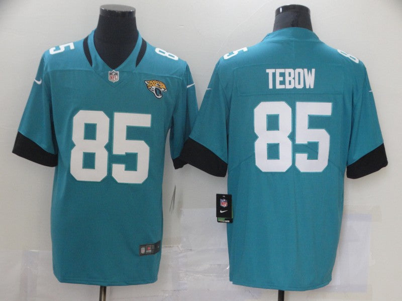 Men's Jacksonville Jaguars Tim Tebow Teal Game Jersey