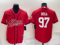 Men's San Francisco 49ers Nick Bosa Red Game Jersey Joint Edition