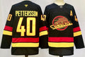 Men's Vancouver Canucks Elias Pettersson Fanatics Black Alternate Premium Jersey