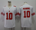 Men's New York Giants Eli Manning White Game Player Jersey