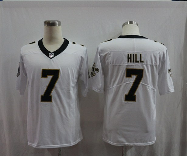 Men's New Orleans Saints Taysom Hill White Game Jersey
