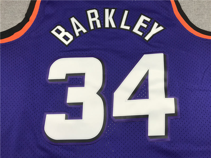 Men's Phoenix Suns Charles Barkley Purple 1992-93 Swingman Jersey