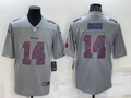 Men's Buffalo Bills Stefon Diggs Gray Atmosphere Fashion Game Jersey