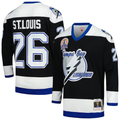 Men's Tampa Bay Lightning Martin St Louis Black Player Jersey