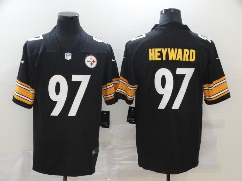 Men's Pittsburgh Steelers Cameron Heyward Black Game Jersey