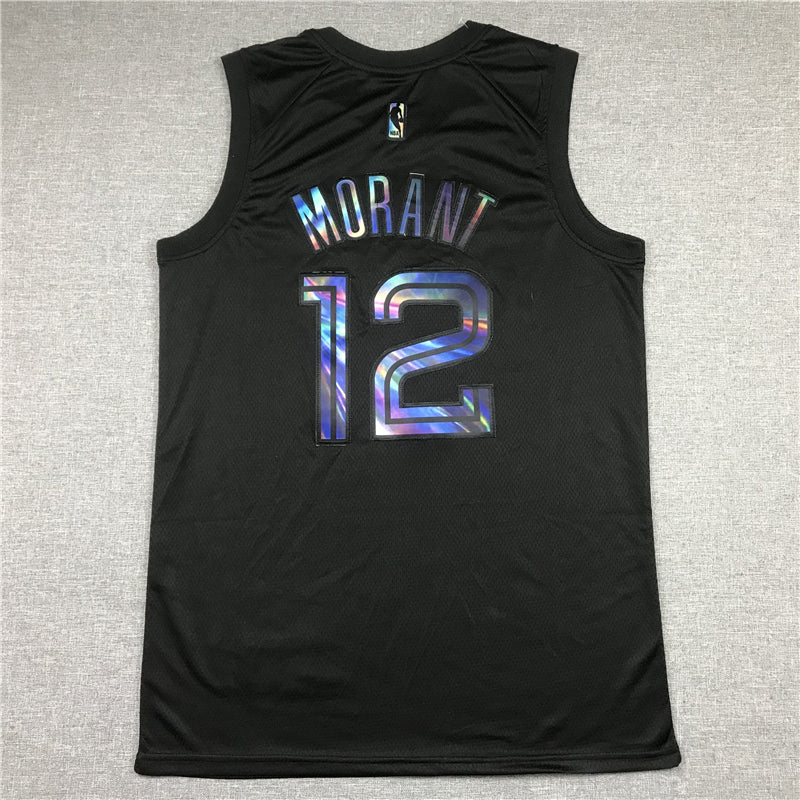 Men's Memphis Grizzlies Ja Morant Black Swingman Fashion Jersey
