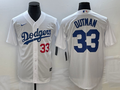 Men's Los Angeles Dodgers James Outman White Home Replica Player Jersey