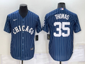 Men's Chicago White Sox Frank Thomas Blue Replica Baseball Jersey