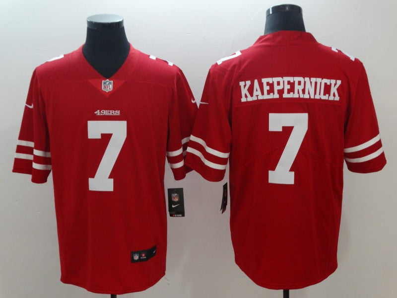 Men's San Francisco 49ers Colin Kaepernick Player Jersey Red