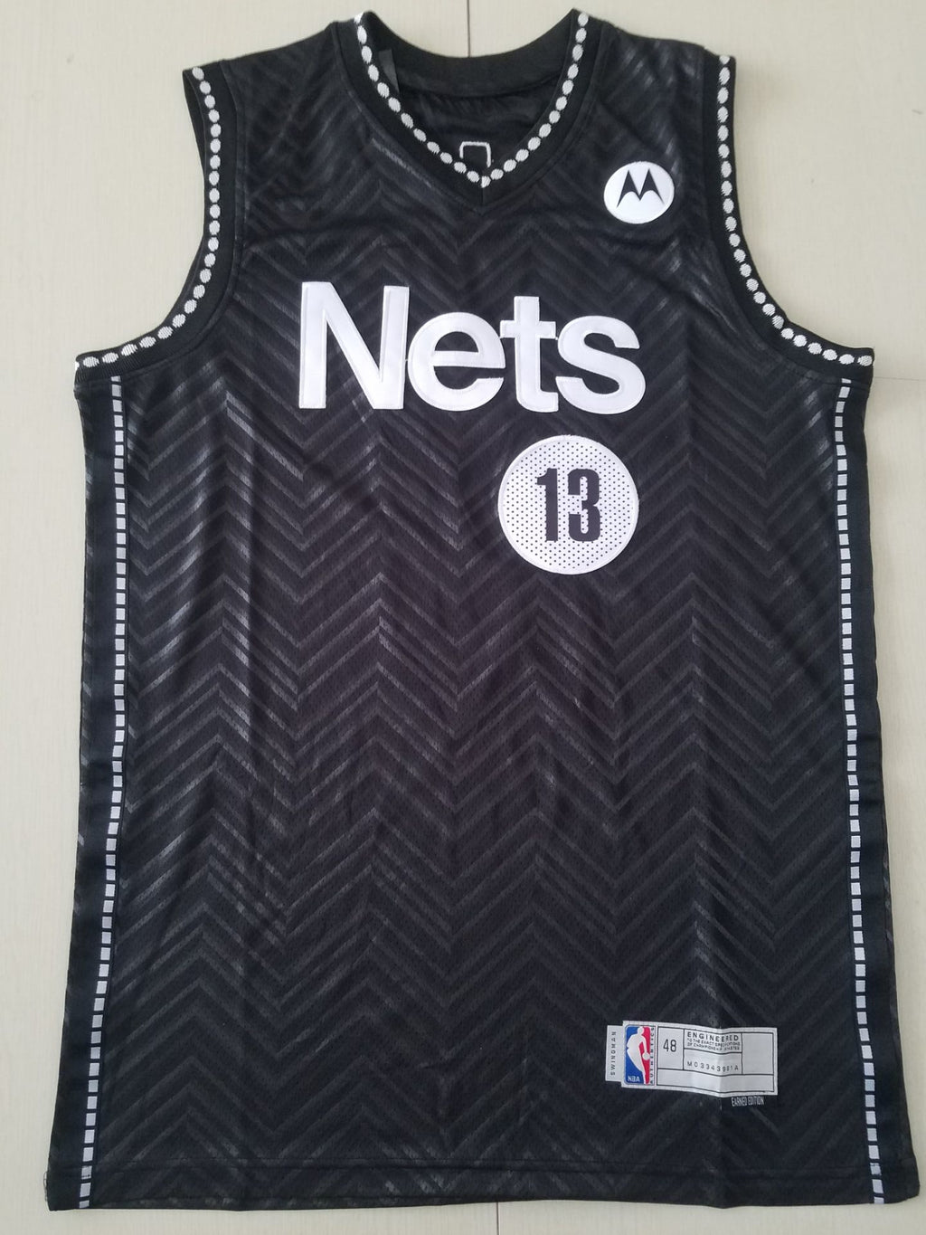 Men's Brooklyn Nets James Harden Black 2020/21 Swingman Player Jersey