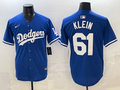 Men's Los Angeles Dodgers Clay Klein Royal Alternate 2 Replica Jersey