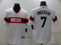 Men's Chicago White Sox Tim Anderson White Stitched Jersey