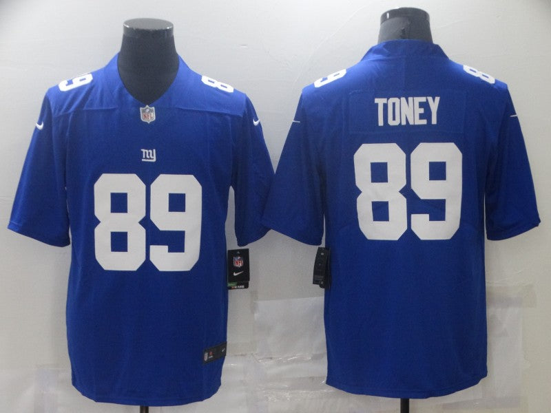 Men's New York Giants Kadarius Toney Blue Game Jersey