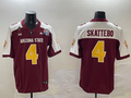 Men's Arizona State Sun Devils Cameron Skattebo Red Player Game Jersey