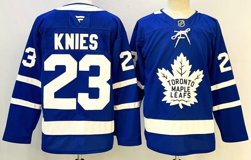 Men's Toronto Maple Leafs Matthew Knies Fanatics Blue Player Jersey