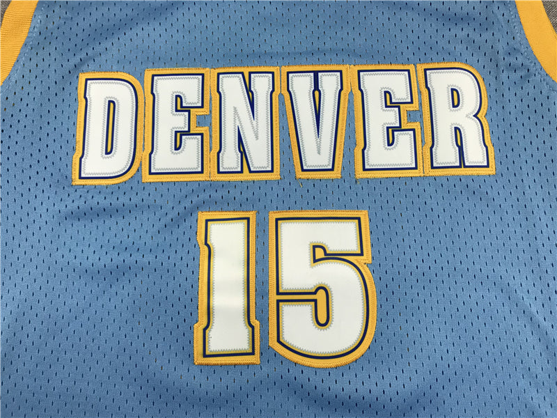 Men's Denver Nuggets Carmelo Anthony NBA Blue Player Jersey