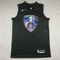 Men's Brooklyn Nets Kyrie Irving Black Swingman Player Jersey
