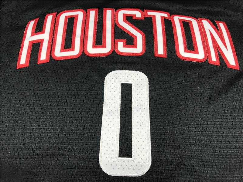 Men's Houston Rockets Russell Westbrook NBA Black Classics Swingman Jersey