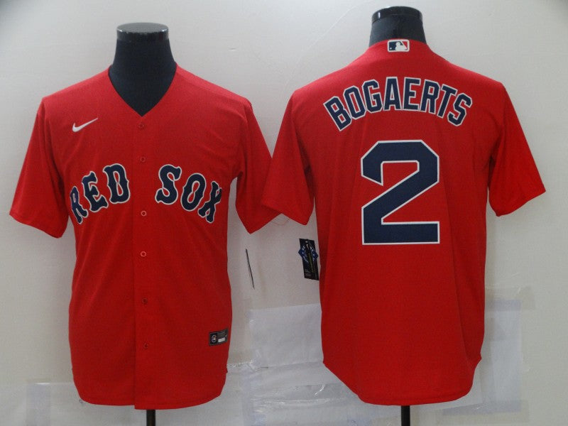 Men's Boston Red Sox Xander Bogaerts Red Replica Baseball Jersey