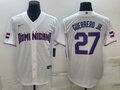 Men's 2023 World Baseball Classic Vladimir Guerrero Jr. Dominican Republic White Jersey