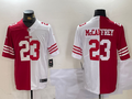 Men's San Francisco 49ers Christian McCaffrey Scarlet/White Player Game Jersey