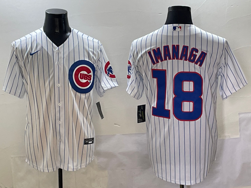 Men's Chicago Cubs Shota Imanaga White Home Replica Player Jersey