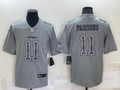 Men's Dallas Cowboys Micah Parsons Gray Atmosphere Fashion Game Jersey