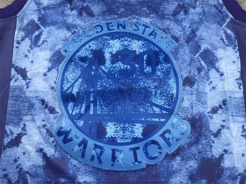 Men's Golden State Warriors Stephen Curry Royal Select Series Swingman Jersey