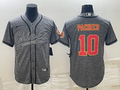 Men's Kansas City Chiefs Isiah Pacheco Grey Game Jersey Joint Edition