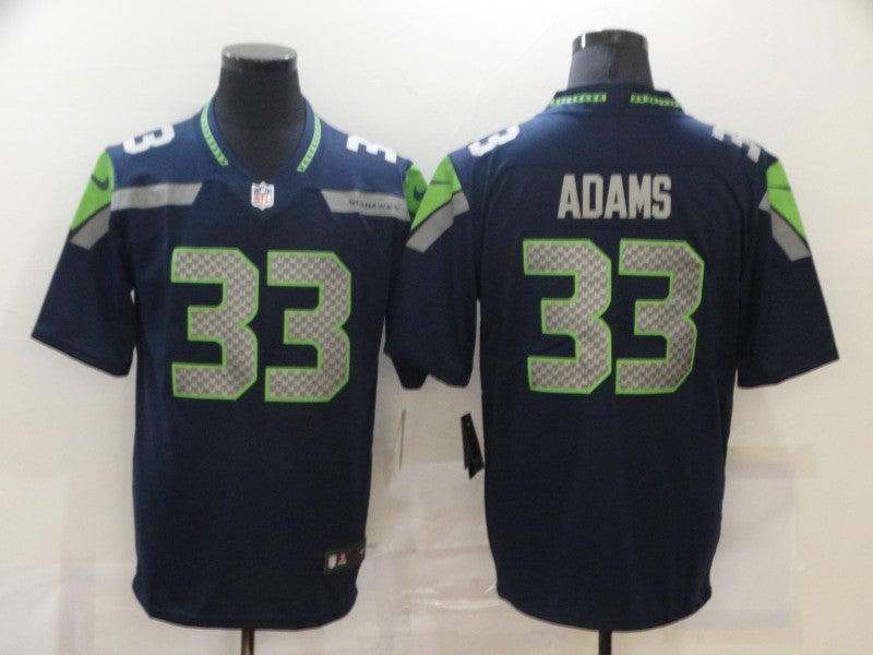 Men's Seattle Seahawks Jamal Adams Navy Game Jersey