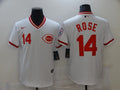Men's Cincinnati Reds Pete Rose White Fashion Stitched Jersey
