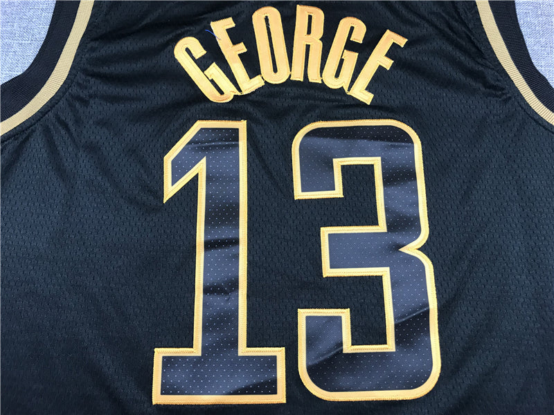 Men's LA Clippers Paul George Black Swingman Player Jersey