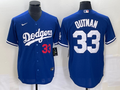 Men's Los Angeles Dodgers James Outman Royal Replica Player Jersey