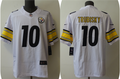Men's Pittsburgh Steelers Mitchell Trubisky White Game Jersey