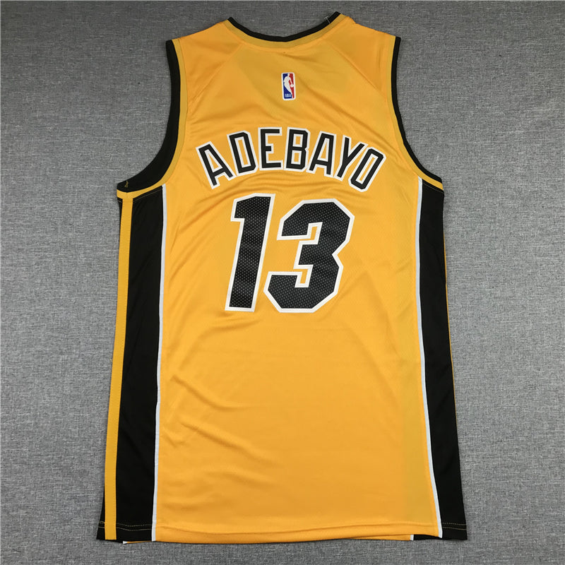 Men's Miami Heat Bam Adebayo Gold 2020/21 Swingman Player Jersey