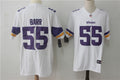Men's Minnesota Vikings Anthony Barr White Game Jersey
