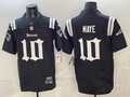 Men's New England Patriots Drake Maye Black Player Game Jersey