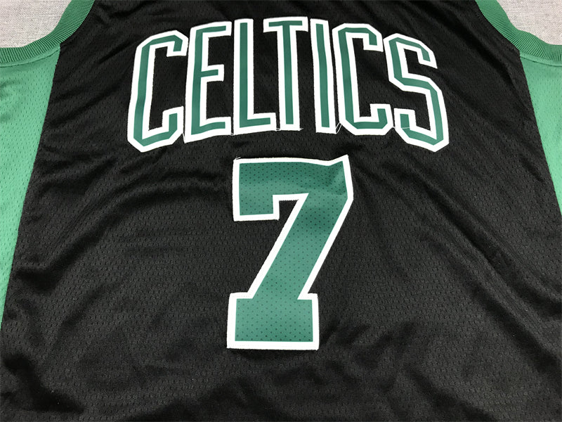 Men's Boston Celtics Jaylen Brown Black 2022/23 Swingman Jersey - Statement Edition