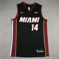 Men's Miami Heat Tyler Herro Black 2022/23 Fast Break Replica Jersey - Icon Edition