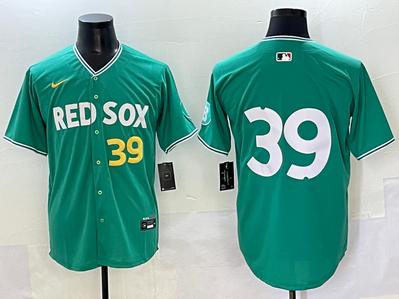 Men's Boston Red Sox Marcelo Mayer Green 2025 City Connect Limited Player Jersey
