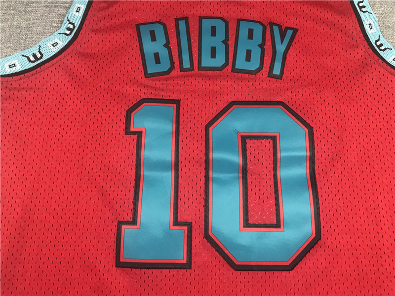 Men's Memphis Grizzlies Mike Bibby Red Classics Swingman Jersey