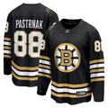 Men's Boston Bruins David Pastrnak Black Player Game Jersey