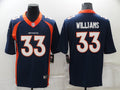 Men's Denver Broncos Javonte Williams Navy Game Jersey