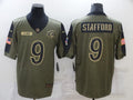 Men's Los Angeles Rams Matthew Stafford Brown Game Jersey