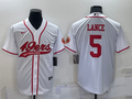 Men's San Francisco 49ers Trey Lance White Game Jersey Joint Edition